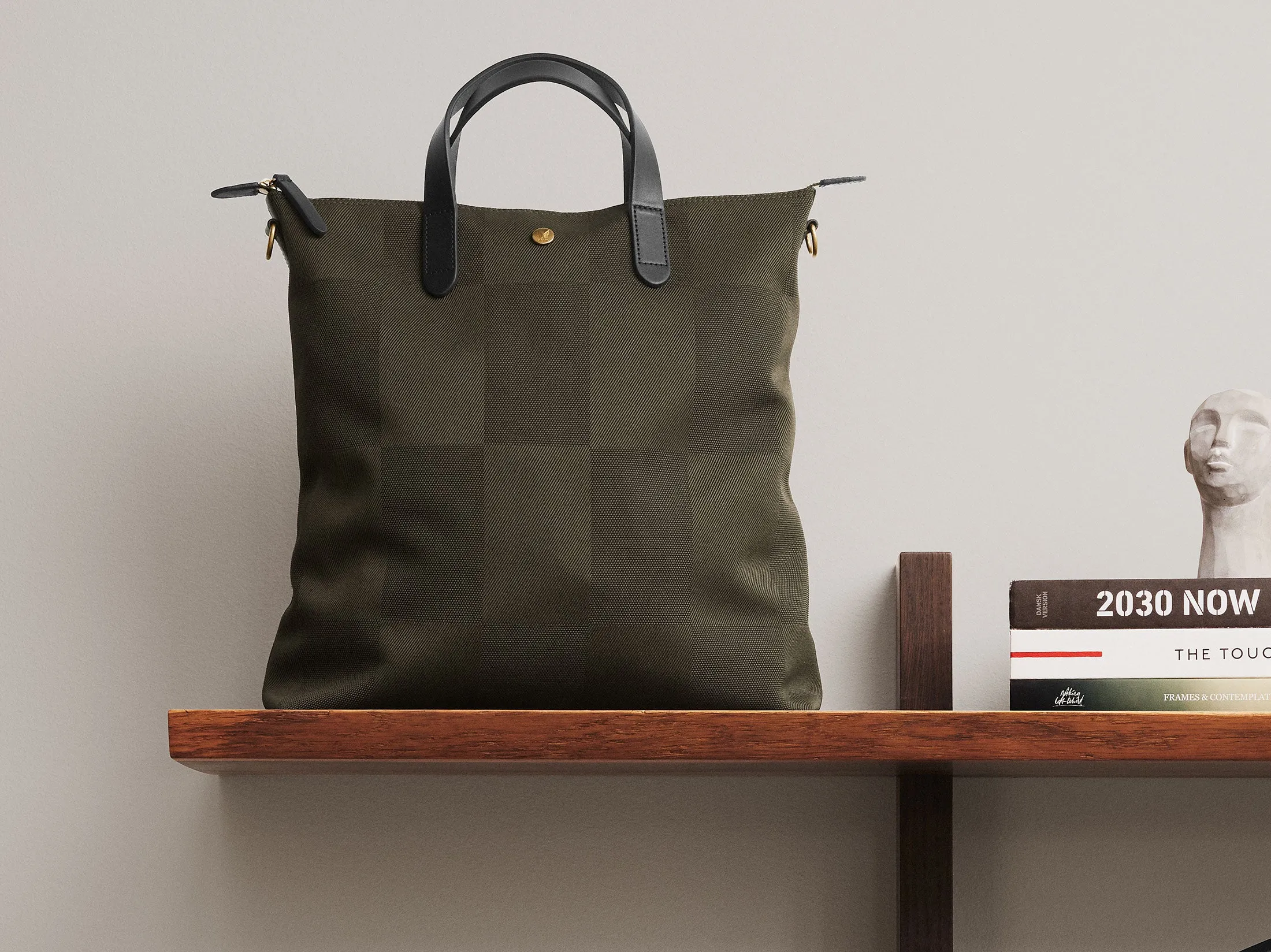 M/S Shopper - King's Green/Black