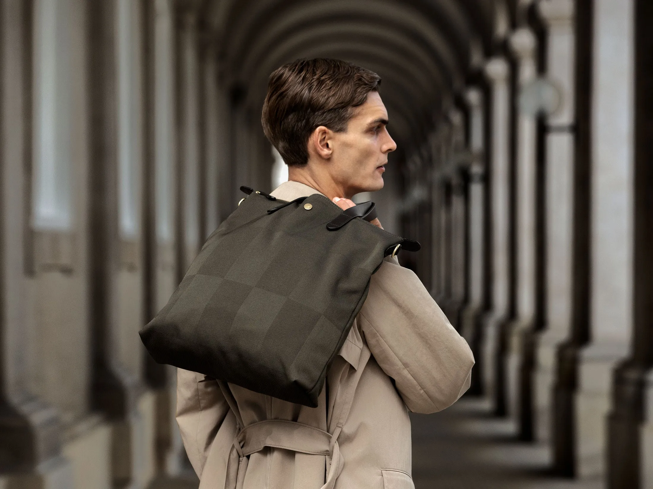 M/S Shopper - King's Green/Black