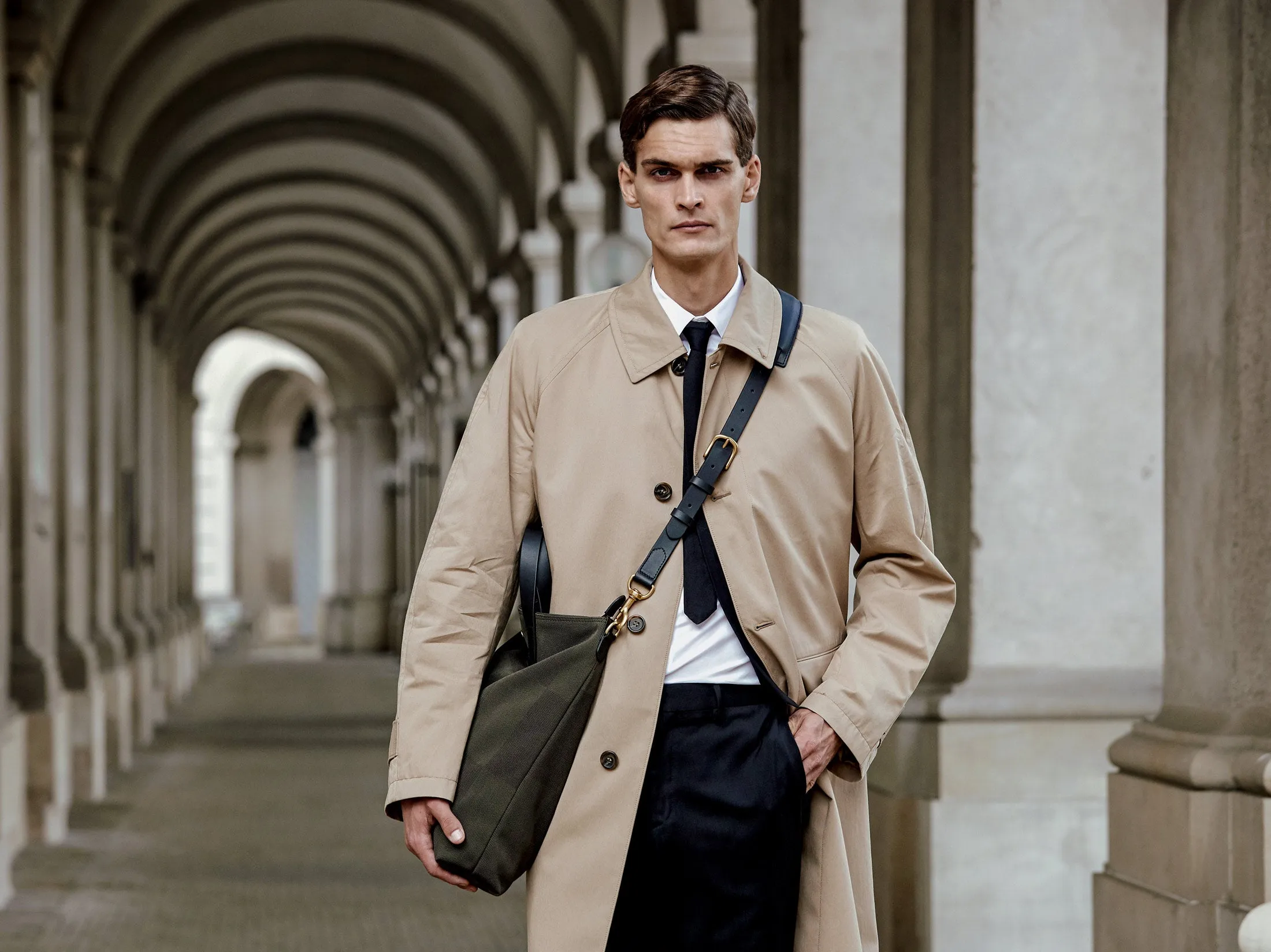 M/S Shopper - King's Green/Black