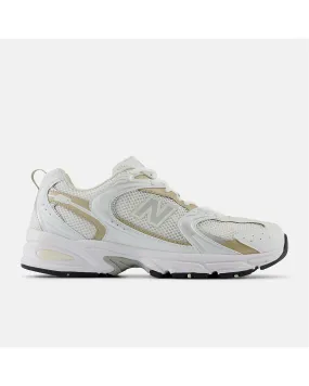 New Balance 530 Sneaker - White with Stoneware and Linen New Balance 530 Sneaker - White with Stoneware and Linen