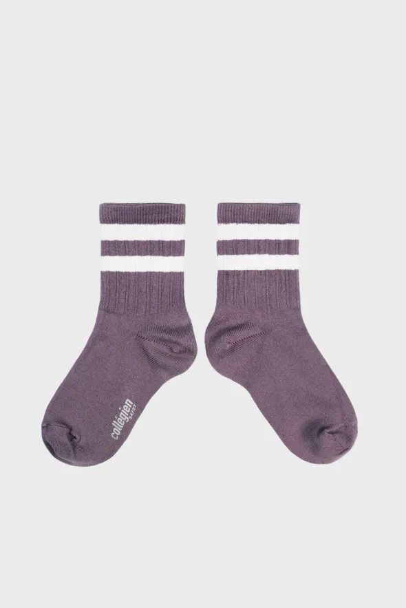 NICO Ribbed Varisty Crew Socks