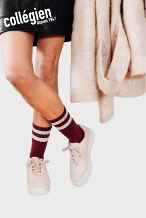 NICO Ribbed Varisty Crew Socks NICO Ribbed Varisty Crew Socks