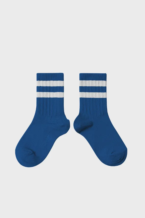 NICO Ribbed Varisty Crew Socks