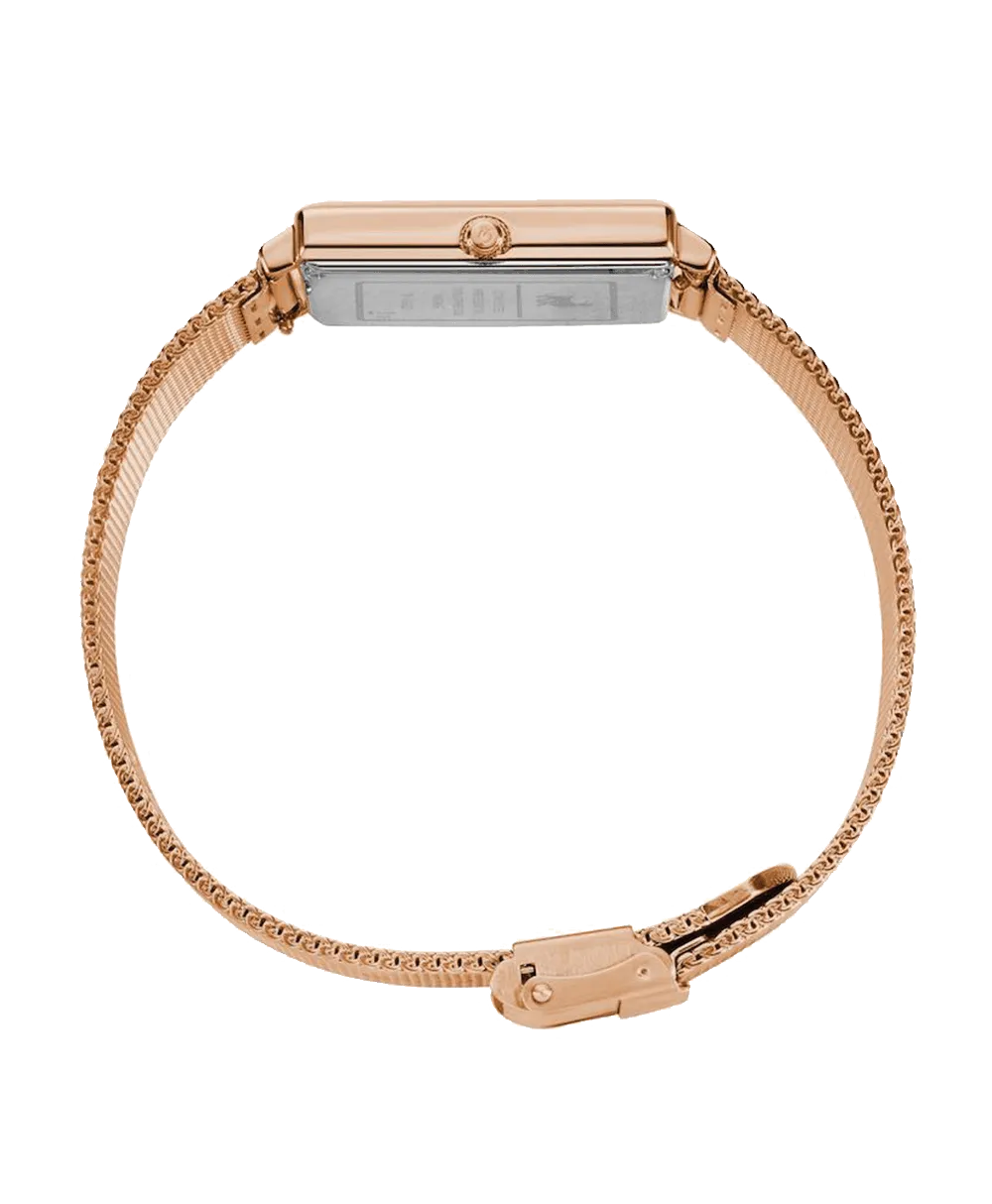Norse Milanese 34mm Rose Gold Satin-White