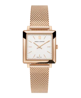 Norse Milanese 34mm Rose Gold Satin-White Norse Milanese 34mm Rose Gold Satin-White