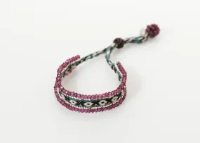 Oaxacan Bracelet in Garnet Oaxacan Bracelet in Garnet