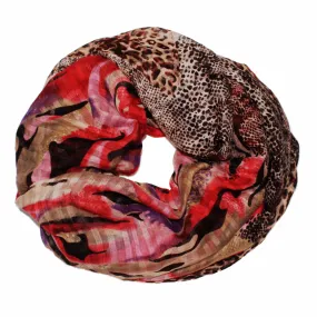 Ombre Abstract Animal Print Scarf Ombre Abstract Animal Print Scarf