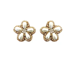 Pearl Flower Studs Pearl Flower Studs