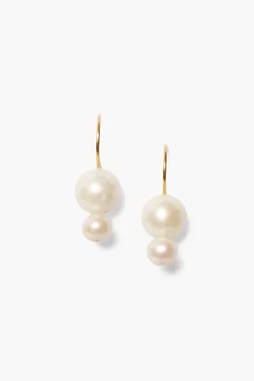 Phoebe Drop Earrings White Pearl Phoebe Drop Earrings White Pearl