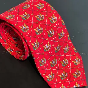 Presidential Golf Necktie Presidential Golf Necktie