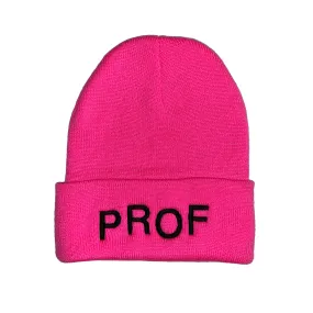 PROF "Creek Boy" Neon Pink Beanie PROF "Creek Boy" Neon Pink Beanie
