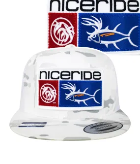 "Buck-Eye Combo Patch" Unisex Snapback Trucker Hat "Buck-Eye Combo Patch" Unisex Snapback Trucker Hat