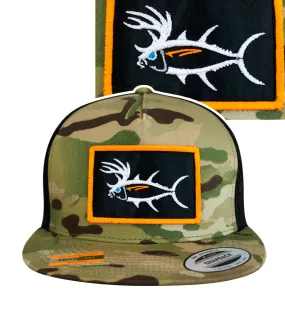 "Buck-Eye Patch" Unisex Snapback Trucker Hat "Buck-Eye Patch" Unisex Snapback Trucker Hat