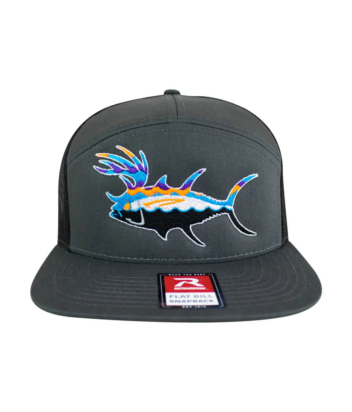 "BUCK- EYE" Explorer 7 Panel Trucker Hat For Men And Women