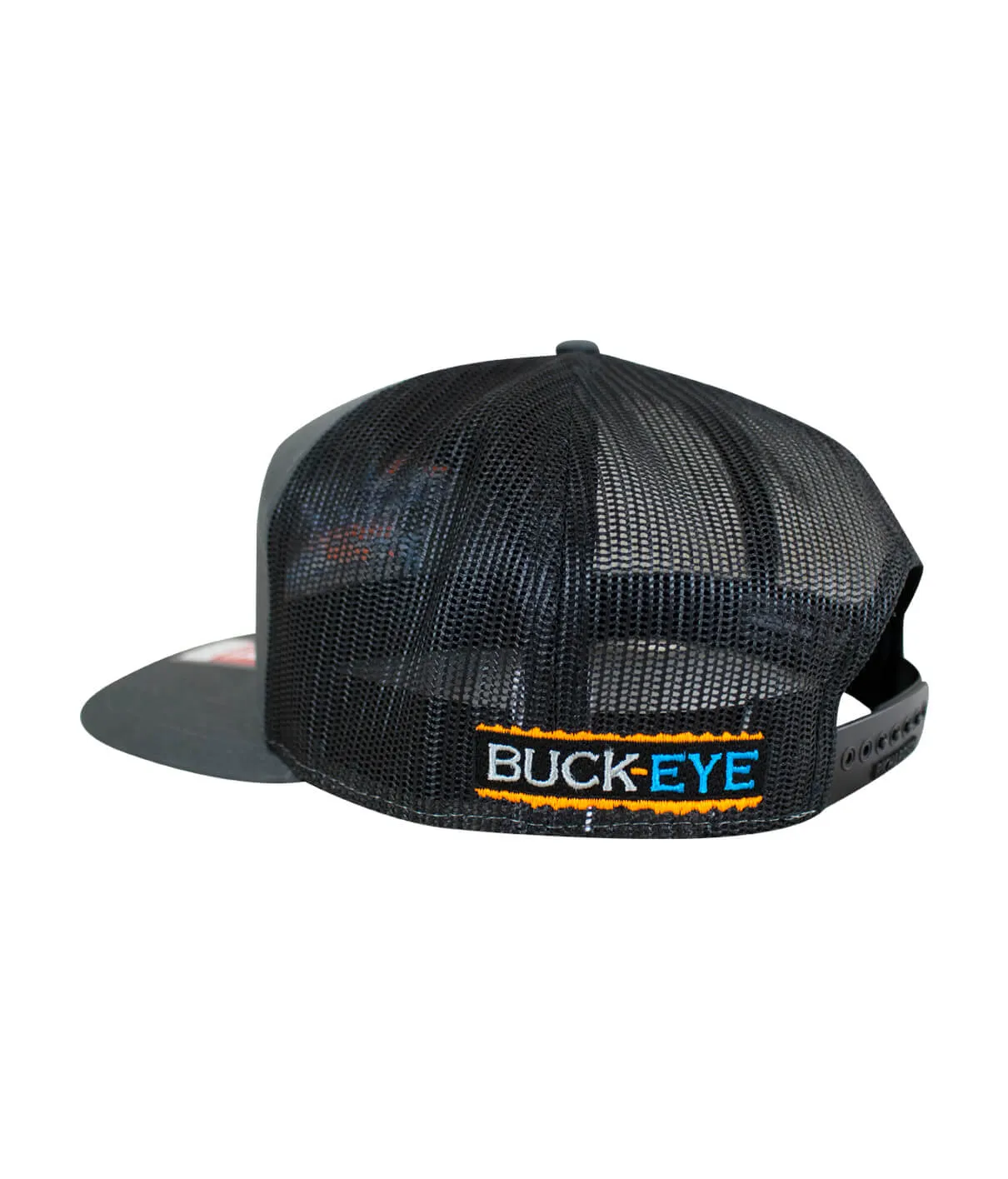 "BUCK- EYE" Explorer 7 Panel Trucker Hat For Men And Women
