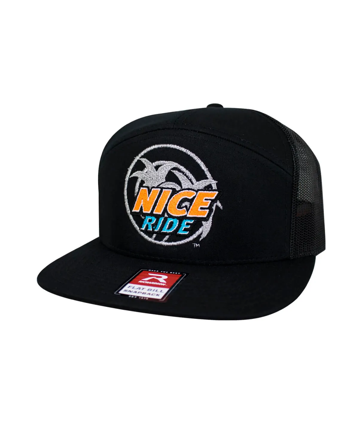 "Choo Choo" 7 Panel Trucker Snapback Hat For Men And Women