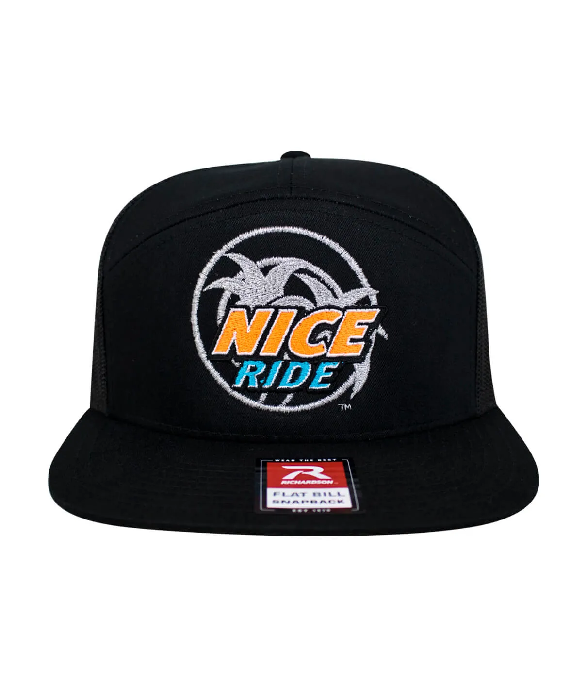 "Choo Choo" 7 Panel Trucker Snapback Hat For Men And Women