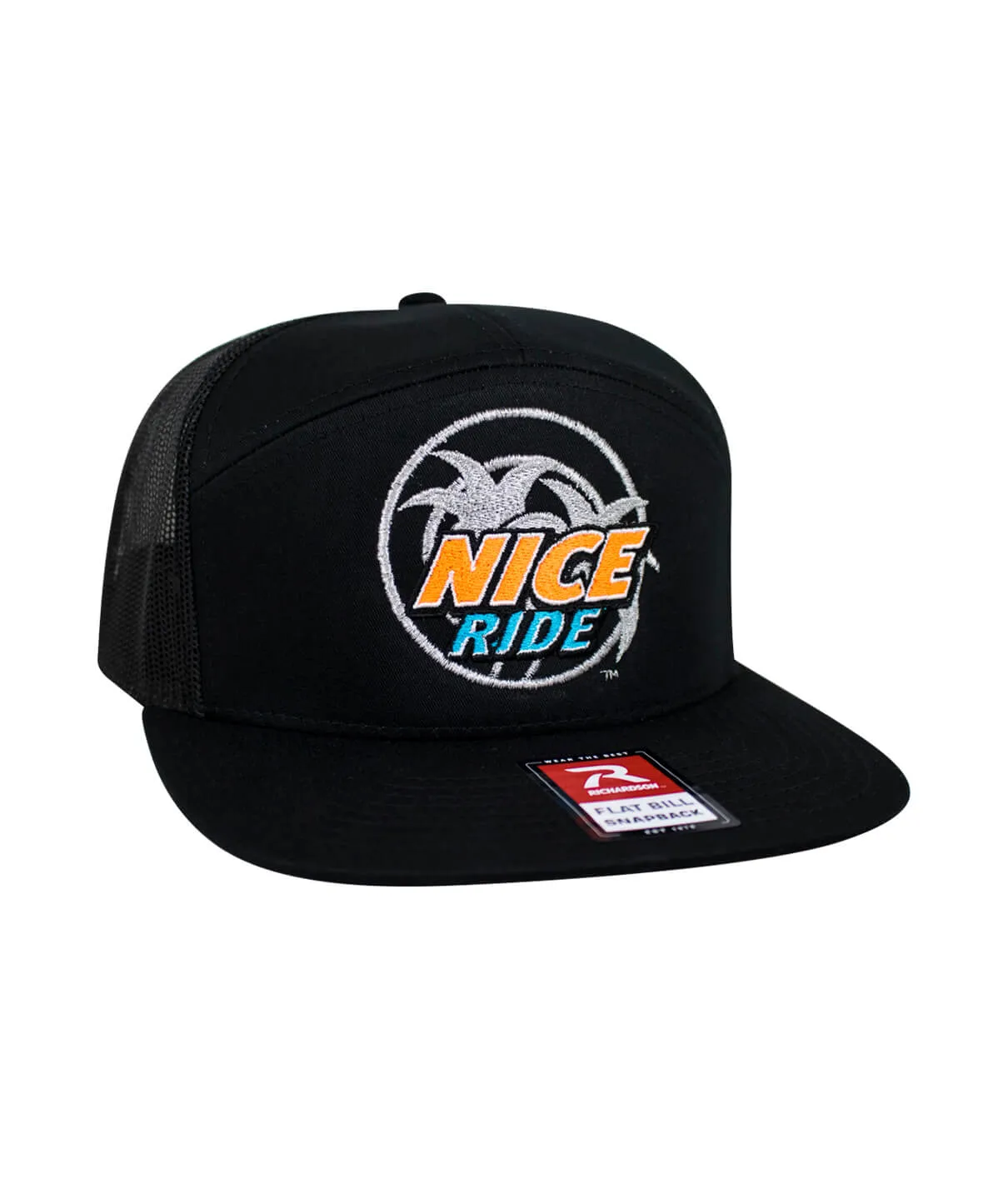 "Choo Choo" 7 Panel Trucker Snapback Hat For Men And Women