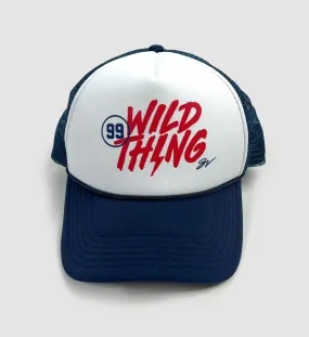 "Wild Thing" Navy Trucker Hat "Wild Thing" Navy Trucker Hat