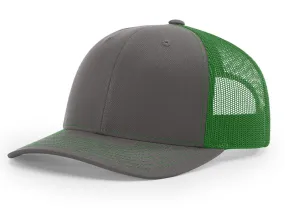 Richardson 112 Trucker - Charcoal/Kelly Green Richardson 112 Trucker - Charcoal/Kelly Green