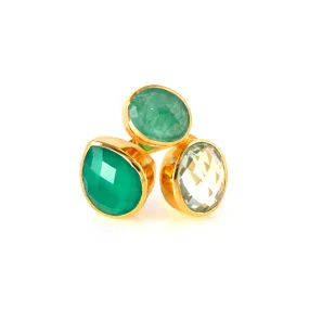 Ring - Open Ring in Greens Ring - Open Ring in Greens