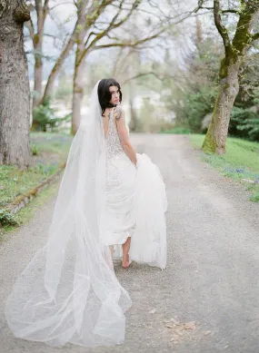 Royal Cathedral Bridal Veil 120 Inch VICTORIA Royal Cathedral Bridal Veil 120 Inch VICTORIA