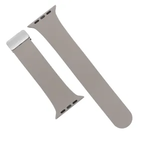 Rubber Strap w/ Clasp in Grey (Apple Watch) Rubber Strap w/ Clasp in Grey (Apple Watch)