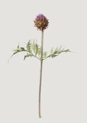 SALE - Purple Artificial Thistle Flower - 28" SALE - Purple Artificial Thistle Flower - 28"
