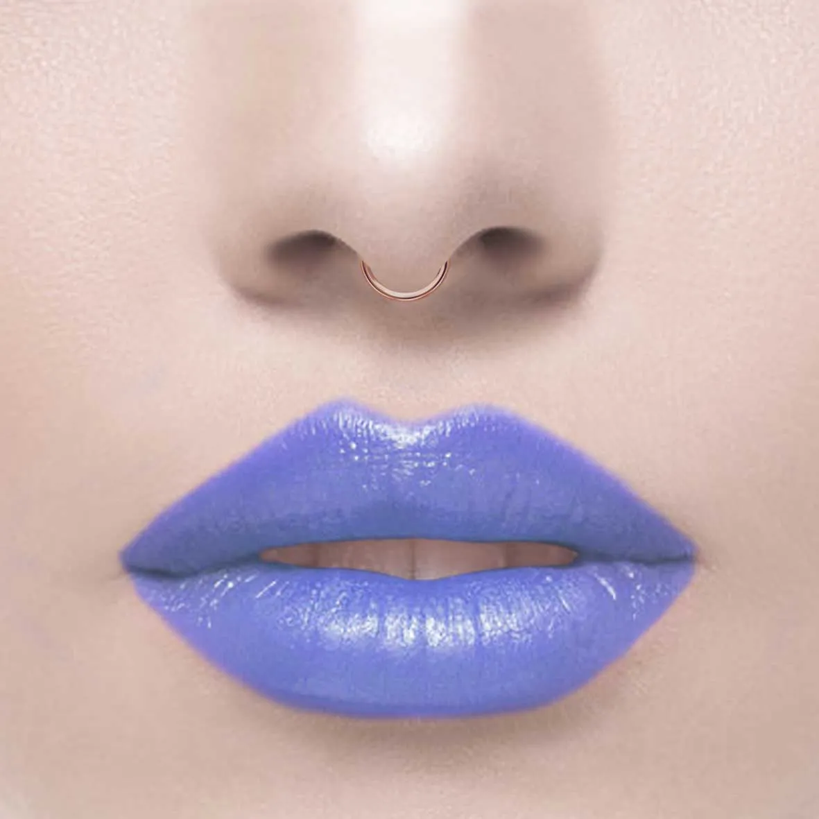 SANDY EXTRA MINI. Rose Gold Septum Clicker Ring