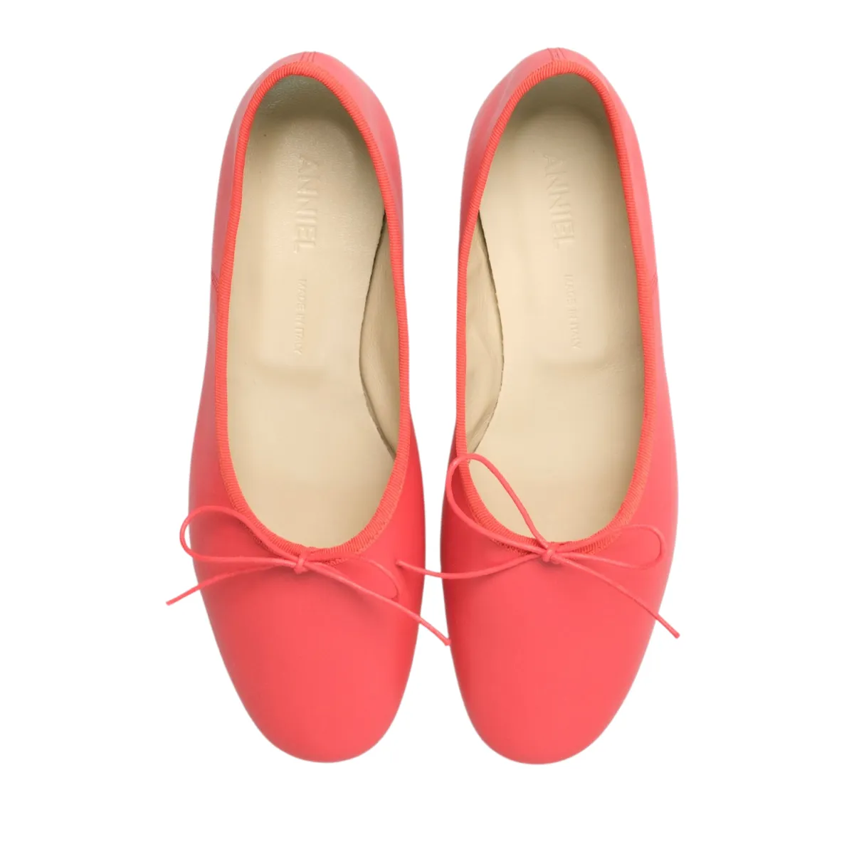 Scarpa Ballerina Sogno Pelle Suola Cuoio