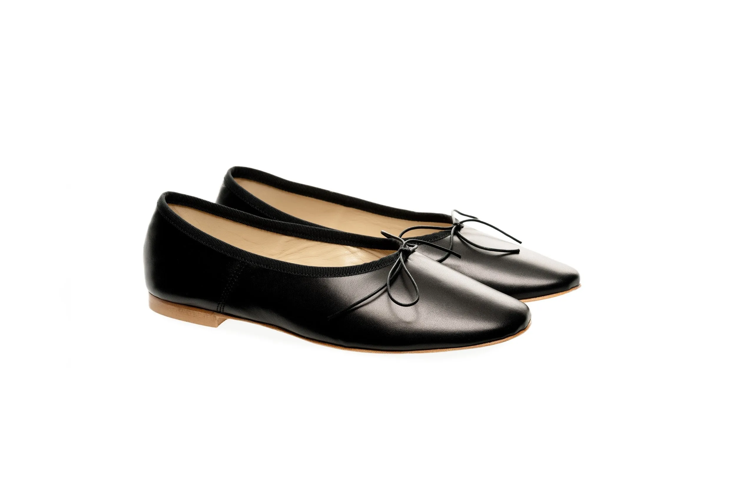 Scarpa Ballerina Sogno Pelle Suola Cuoio