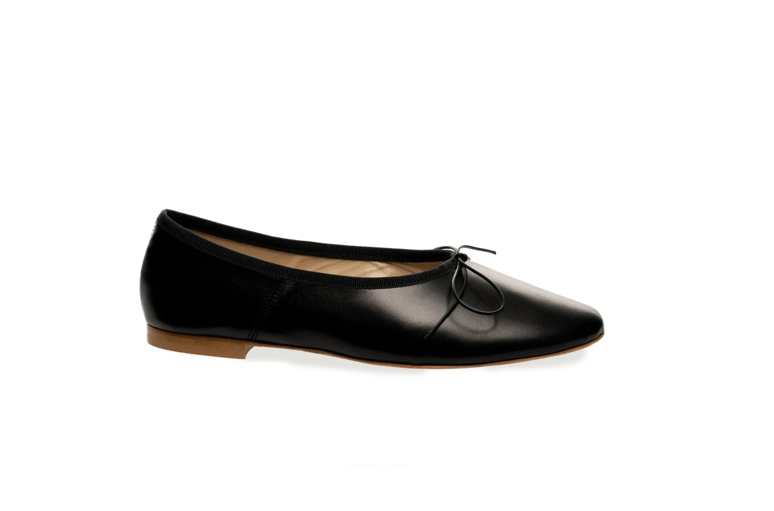 Scarpa Ballerina Sogno Pelle Suola Cuoio
