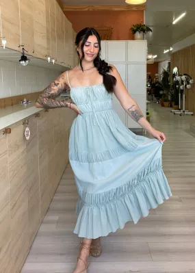 Seaside Serenity Boho Maxi Dress Seaside Serenity Boho Maxi Dress