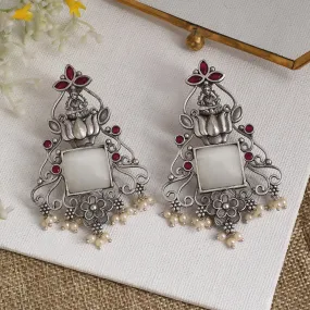 Shivanya Goddess Dangler Earrings Shivanya Goddess Dangler Earrings
