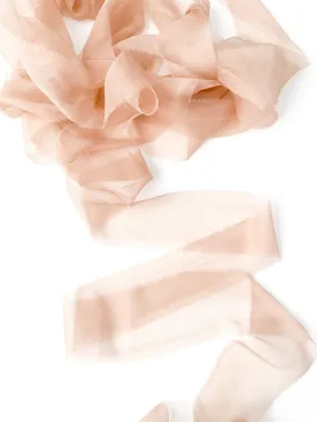 Silk Gossamer Ribbon in Dune Silk Gossamer Ribbon in Dune
