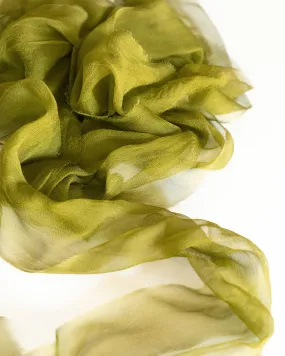 Silk Gossamer Ribbon in Lichen Silk Gossamer Ribbon in Lichen