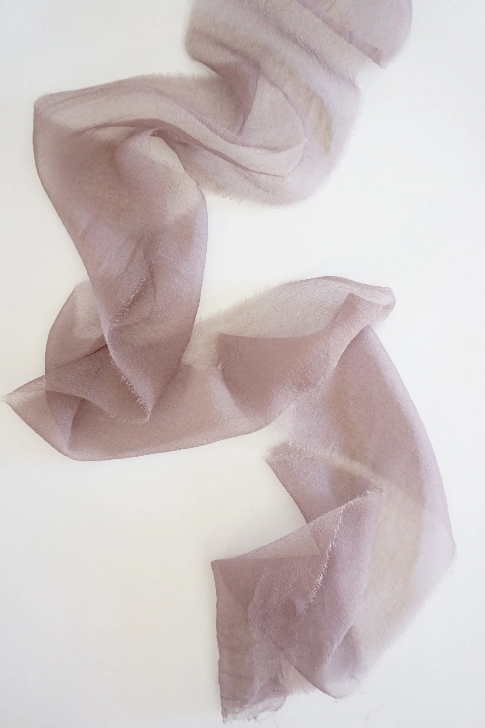 Silk Gossamer Ribbon in Mauve