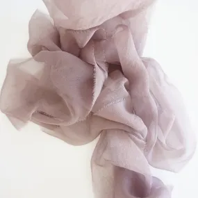 Silk Gossamer Ribbon in Mauve Silk Gossamer Ribbon in Mauve