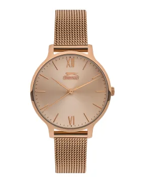 Slazenger SL.9.1823.2.02 Quartz Female Mesh Rose Gold Band Rose Gold Dial Watch Slazenger SL.9.1823.2.02 Quartz Female Mesh Rose Gold Band Rose Gold Dial Watch