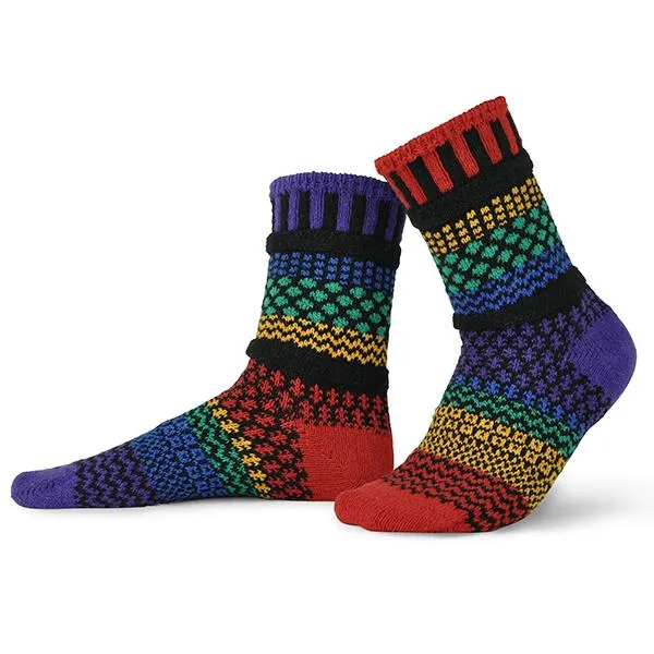 Solmate Adult Crew Gemstone Socks