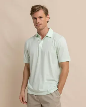 Southern Tide The Seaport Davenport Stripe Polo - Morning Mist Sage Southern Tide The Seaport Davenport Stripe Polo - Morning Mist Sage