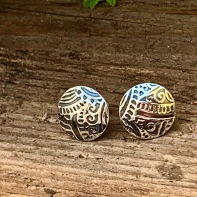 Sterling silver studs Sterling silver studs