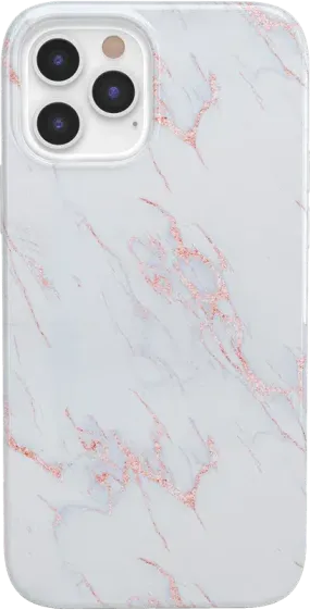 Subtle Blush | White and Pink Marble Case Subtle Blush | White and Pink Marble Case