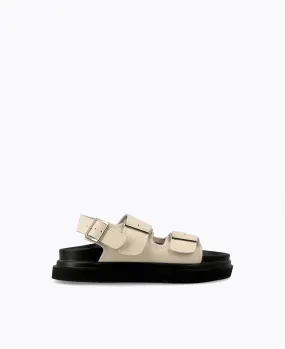 Sydney Platform Sandals - Beige Sydney Platform Sandals - Beige