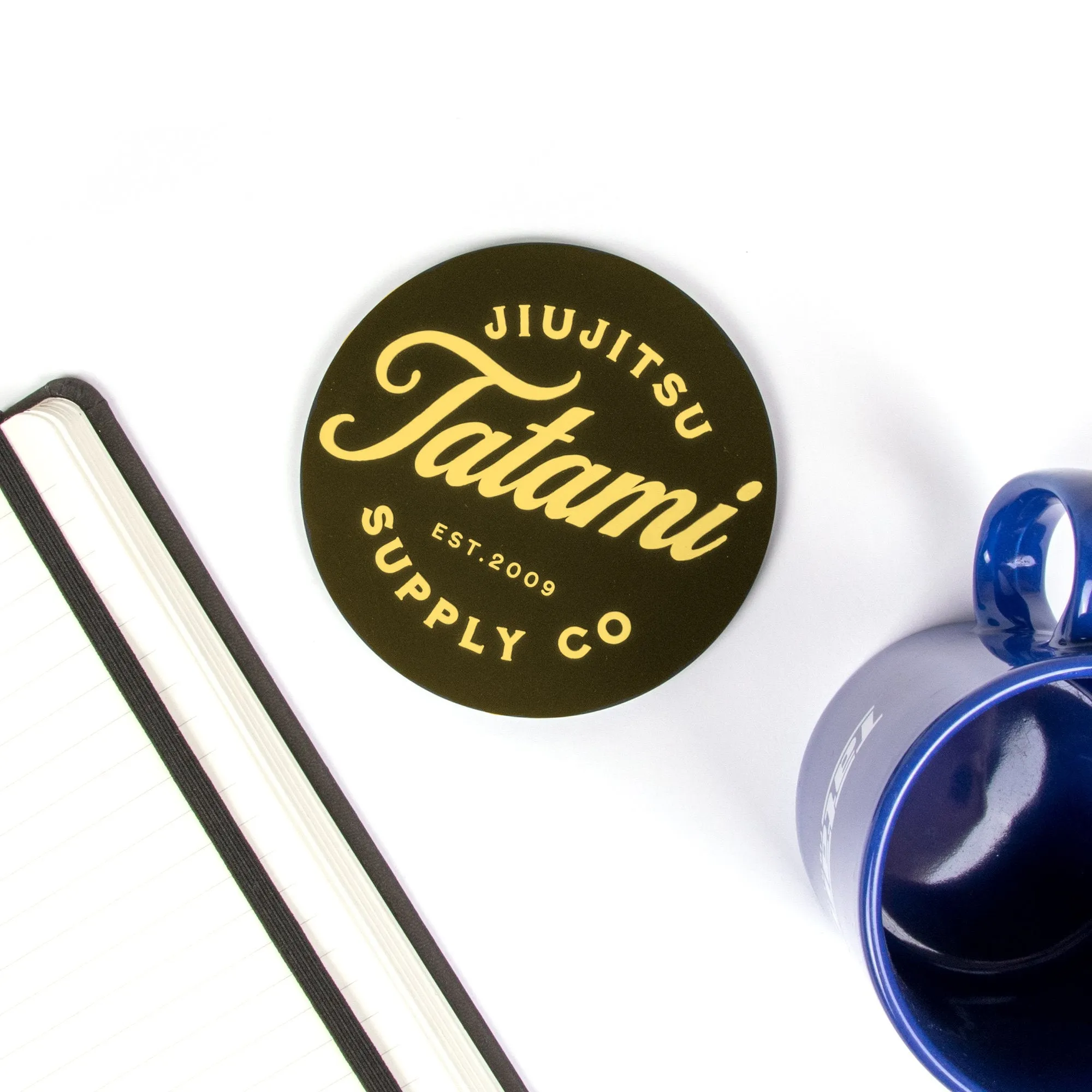 Tatami Jiu Jitsu Classic Round Coaster