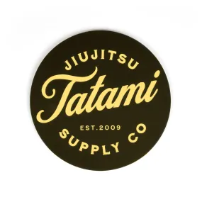 Tatami Jiu Jitsu Classic Round Coaster Tatami Jiu Jitsu Classic Round Coaster
