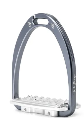 Tech Stirrups Siena Irons in Titanium - 4.75 Tech Stirrups Siena Irons in Titanium - 4.75
