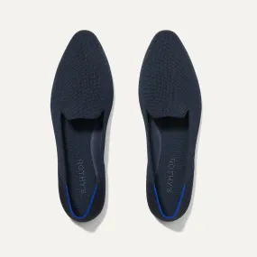 The Almond Loafer - Navy Twill The Almond Loafer - Navy Twill