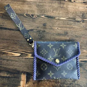 The Cardinal - Purple Vintage Card Holder/Wallet/Keychain The Cardinal - Purple Vintage Card Holder/Wallet/Keychain