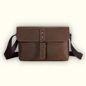 The Wrangler's Companion - Full Grain Leather Messenger Bag The Wrangler's Companion - Full Grain Leather Messenger Bag